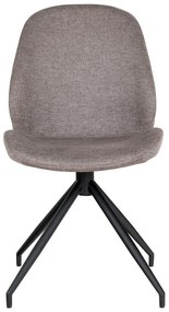 Sivé jedálenské stoličky v súprave 2 ks Monte – House Nordic