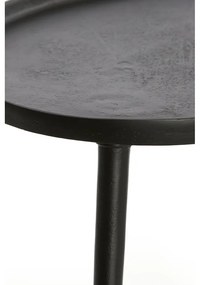 Kovový odkladací stolík 49x67 cm Lienz – Light &amp; Living