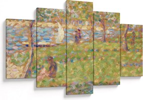 Obraz - Georges Seurat, Study for "La Grande Jatte", reprodukcia (150x105 cm)
