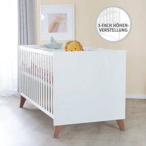 Postieľka v bielo-prírodnej farbe 70x140 cm Ole – Roba