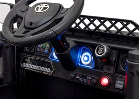 Ramiz Elektrické autíčko Toyota FJ Cruiser čierne terénne + ovládač
