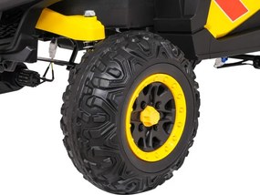 Elektrické autíčko Buggy Madman UTV-MX žlté