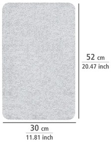 Kryty na sporák z tvrdeného skla v súprave 2 ks 52x30 cm Transparent - Allstar