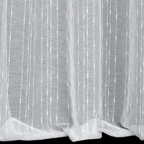 ZÁCLONA NA KRÚŽKOCH BECKY 140X250 CM BIELA
