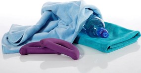 RÝCHLOSCHNÚCI UTERÁK Z MIKROVLÁKNA AMY3 70X140 CM FIALOVÁ