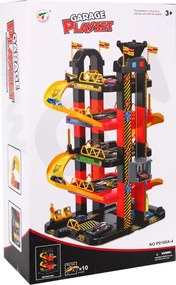 Ramiz 5-úrovňové detské parkovisko 3+ Pohyblivý výťah + 10 autíčok + svetlá