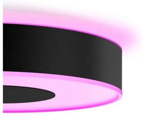 Philips-LED RGB stmievateľné stropné svietidlo Hue LED/33,5W/230V pr. 381 mm čierna