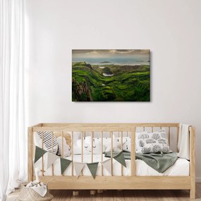 Obraz - Quiraing, Škótsko (90x60 cm)
