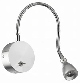 ONLI - LED Flexibilná lampička LEXI LED/1W/230V 4000K chróm