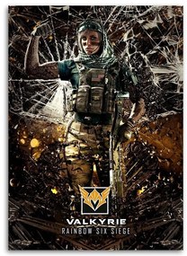 Gario Obraz na plátne Oranžová postava hrá Rainbow Six Siege - SyanArt Rozmery: 70 x 100 cm