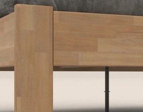 Manželská posteľ Tema 180x200 cm, prírodný buk