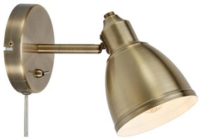 Markslöjd 108714 - Nástenná lampa STORY 1xE14/40W/230V mosadz