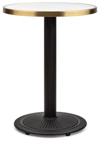 Blumfeldt Patras Jewel, mramorový stôl, secesný štýl, Ø: 57,5 cm, výška: 75 cm, liatinový stojan