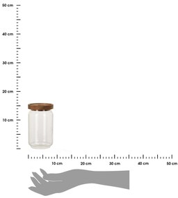 Sklenená nádoba na potraviny Emi 700 ml