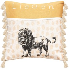 Atmosphera Créateur d'intérieur Detský úložný vankúš na pyžamo Lev Lion – Atmosphera for Kids