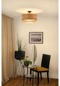 Brilagi - Prisadený luster MONTANA BOHO 1xE27/15W/230V pr. 45 cm hnedá