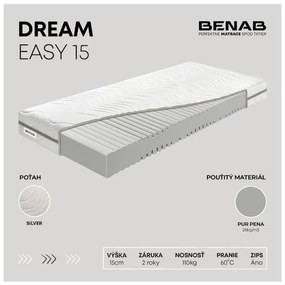 Matrac Benab Dream Easy 15 200x180 cm