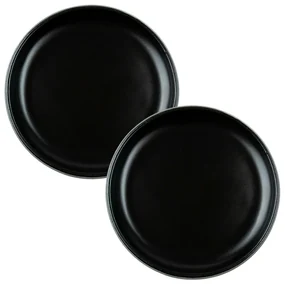 Set dezertných tanierov Eclipse 16cm, 2ks, čierny