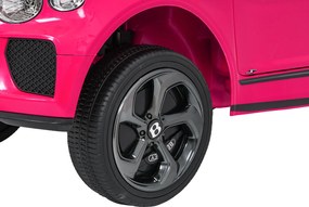 Ramiz Bentley Bentayga S elektrické autíčko pre deti ružové