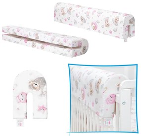 Chránič na detskú postieľku spiaci medveď, 50 cm