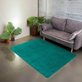 Koberec RABBIT 3D fľaškovo zelený