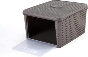 BAMA Viacúčelový modulárny box INFINITY 20 l, hnedý