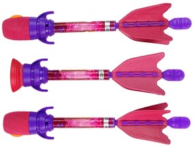 Lean Toys Detský rúžový luk – svietiace šípy