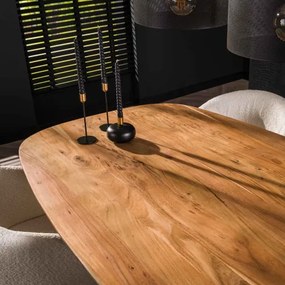 Jedálenský stôl 29-77 Arhus 215x105cm Masív Drevo Acacia  - Komfort-nábytok