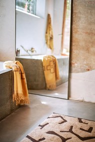 HK living Bavlnená kúpeľňová rohožka Interplay 70 x 120 cm