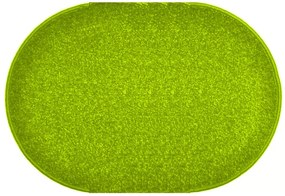 Vopi koberce Kusový koberec Eton zelený ovál - 57x120 cm