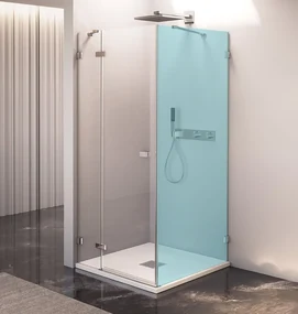 Polysan Polysan, FORTIS EDGE sprchové dvere bez profilu 1000mm, číre sklo, ľavé, FL1210L