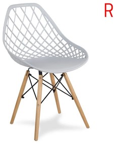 Dekorstudio Dizajnová stolička OSLO sivá Počet stoličiek: 1ks