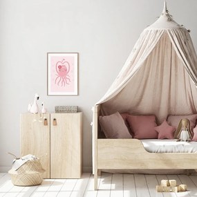 Detský obrázok 30x40 cm Oktopus – Malerifabrikken