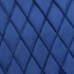 Jedálenská stolička DEXTER zamatová, granátová