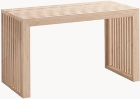 Ručne vyrobená lavica z bambusového dreva Rib