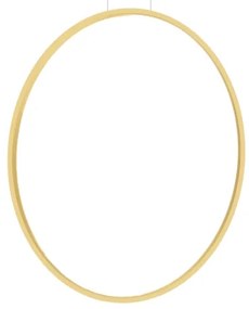 LED Luster na lanku SATURNO LED/46W/230V pr. 80 cm IP44 zlatá