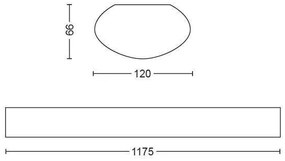 Philips 31247/31/P0 -LED Technické žiarivkové svietidlo AQUALINE LED/50W/230V IP65