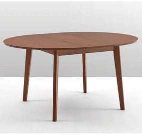Kondela Jedálenský stôl, rozkladací, buk merlot, priemer 120 cm, ALTON