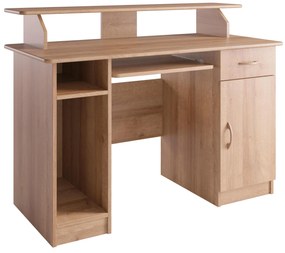 PC stolík Mark 4 (dub riviera). Akcia -21%. Vlastná spoľahlivá doprava až k Vám domov. 1123916