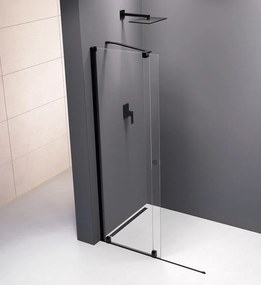 Polysan, MODULAR SHOWER zástena s pojazdy 1200 mm, čierna, MS5-120B