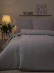 Bavlnené obliečky Renforcé – Jasmine svetlosivá 02