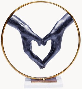 Mramorová dekorácia Elements Heart
