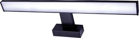 MIRROR 12W Black NW 1000lm - Nástenné svietidlo LED