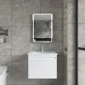 Erga Mia, LED zrkadlo 50x70cm, 1840 lm, 6500K, predné/zadné osvetlenie, ERG-V01-117-5070-00