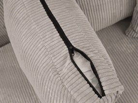 Svetlobéžová sedacia súprava do U SMART COSARO 295x140 cm