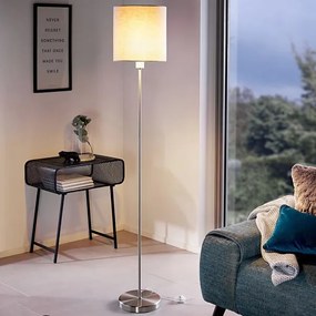 Eglo 96377 - Stojacia lampa PASTERI 1xE27/60W/230V priemer 28 cm sivá