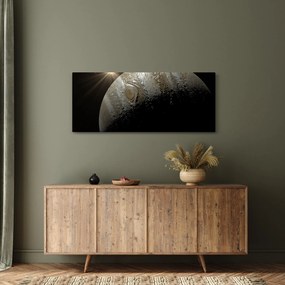 Obraz planéty vo vesmíre (120x50 cm)