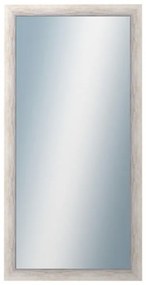 DANTIK - Zrkadlo v rámu, rozmer s rámom 50x100 cm z lišty PAINT biela veľká (2960)