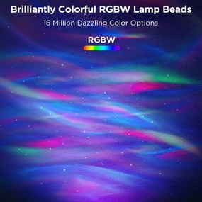 Govee - LED RGBW Galaxy Light Projector Pro Wi-Fi Matter