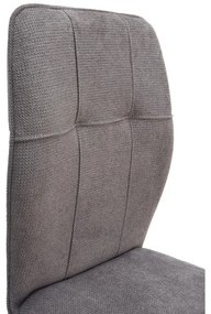 Tmavosivé jedálenské stoličky v súprave 4 ks Mery – Marckeric